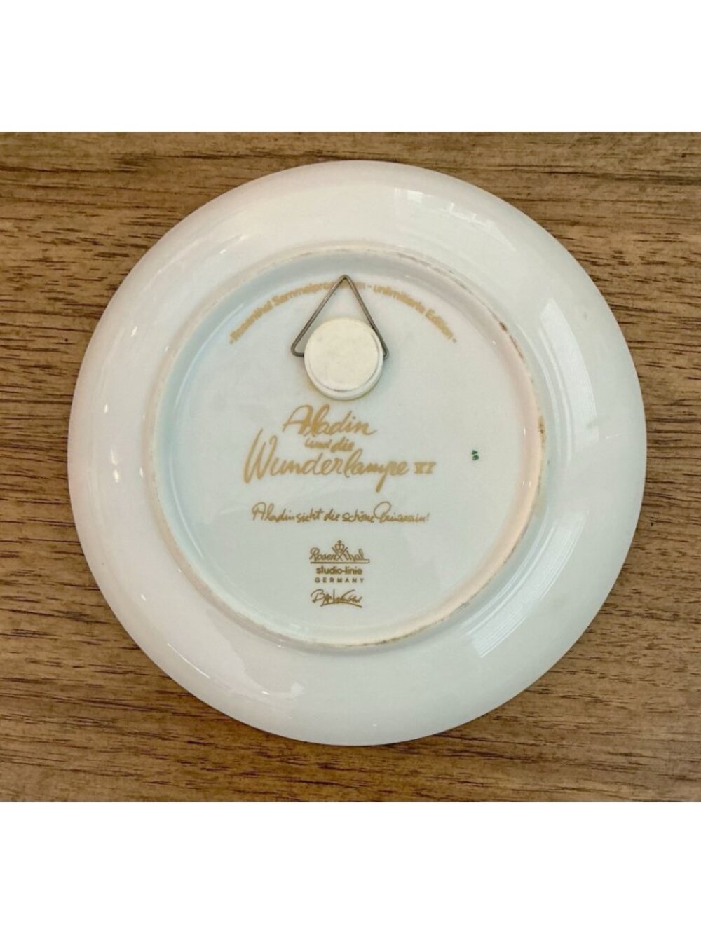 Rosenthal Bjorn Wiinblad Aladdin & Magic Horse Decorative Plates  6.5" Set of 4 - Picture 7 of 13